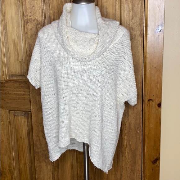 Grace Elements Sweaters - Turtleneck Shawl Sweater